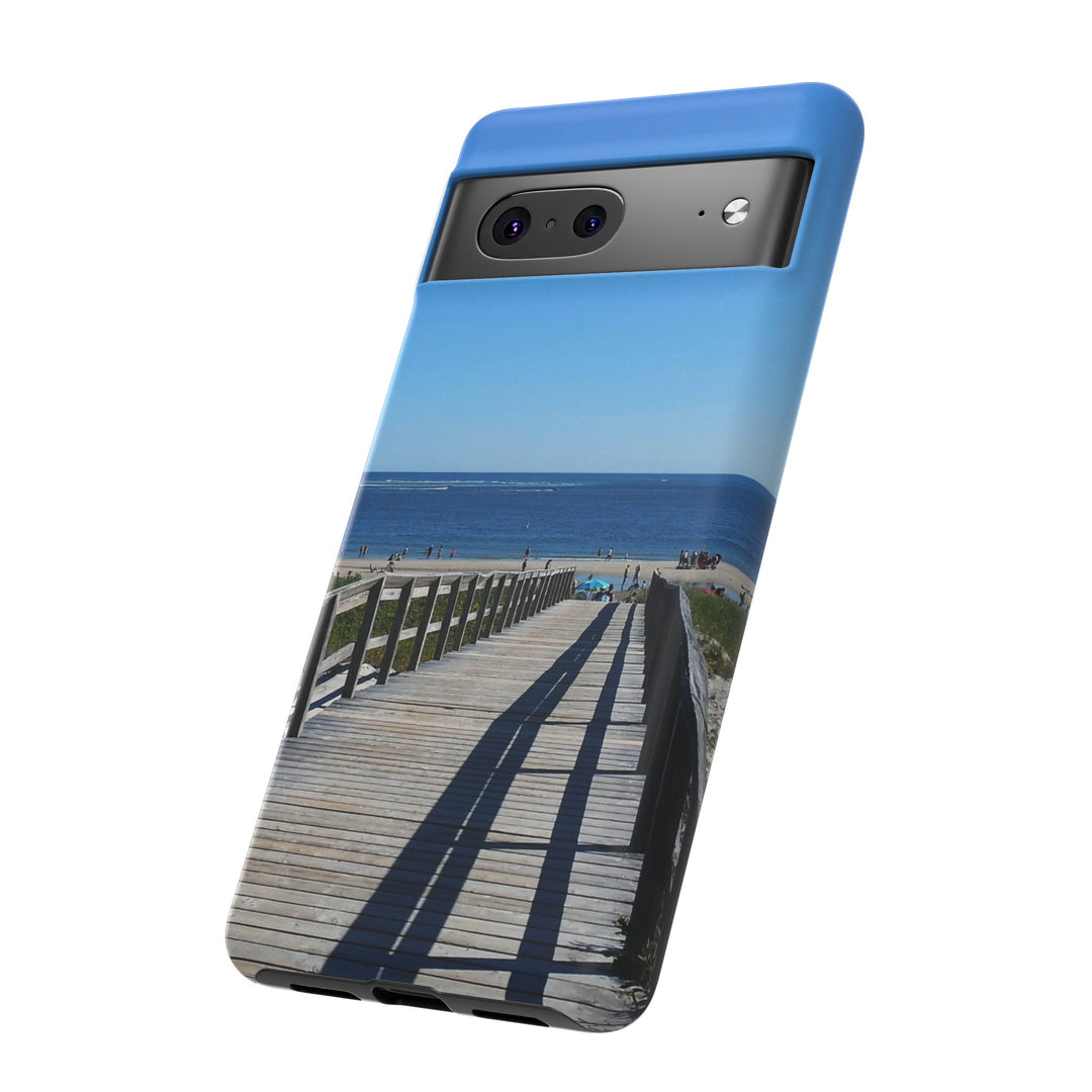 Cute Samsung Case | Cool Iphone Case | Summer Beach Walk, Samsung S24, S23, S22, S21, IPhone 15 Case | Iphone 14 Case, Iphone 13 Case - Studio40ParkLane