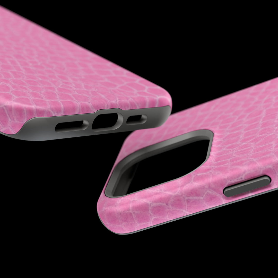Non Leather Pink Color Pattern Magsafe Cute Phone Case for Iphone Gift for Her, | iPhone 15 Case | iPhone 15 Pro Max Case, Iphone 14, Iphone 14 Pro Max, Iphone 13, Iphone 16 - Studio40ParkLane