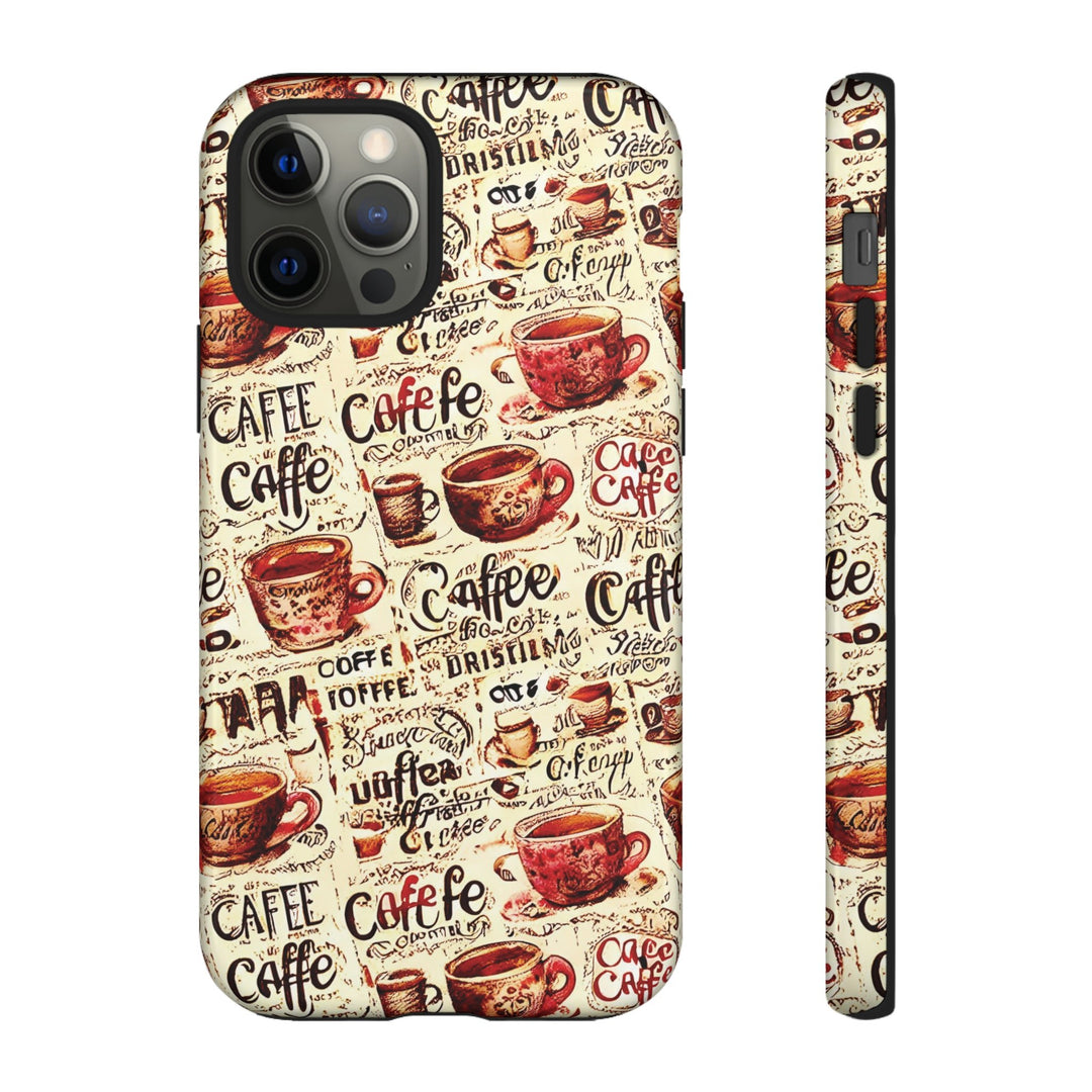 Cute IPhone Case | Paris Coffee Cup, iPhone 15 Case | iPhone 15 Pro Case, Iphone 14 Case, Iphone 14 Pro Max Case, Protective Iphone Case - Studio40ParkLane