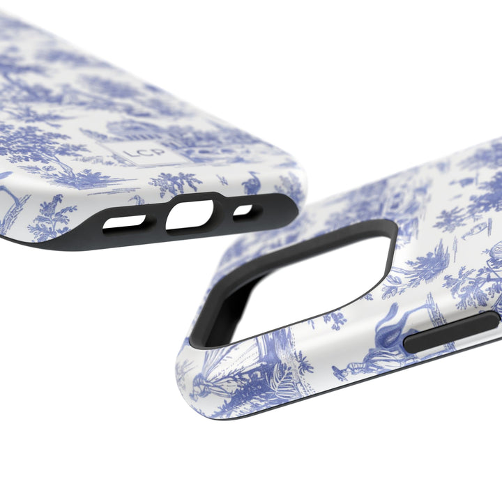 Custom Personalized French Toile Magsafe Phone Case for Iphone 18 - iPhone 17 Pro Max Air Plus 15 14 13 12 11, Samsung Galaxy Phone Cases - Studio40ParkLane