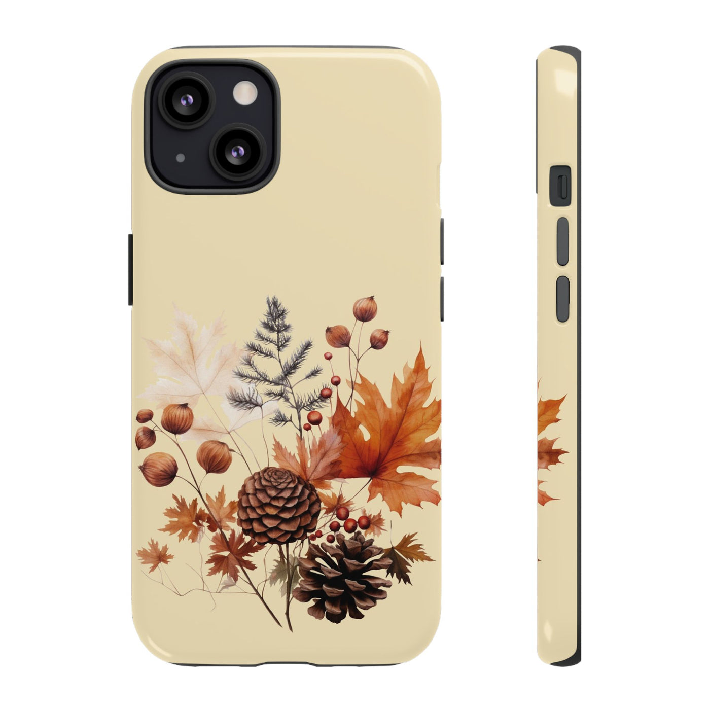 Fall Leaves Foliage Cute Phone Case for, Samsung Galaxy S24, S23, S22, S21, IPhone 16 Case | Iphone 15, Iphone 14, IPhone 13 Case Mom Dad Gift