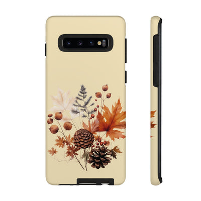 Fall Leaves Foliage Cute Phone Case for, Samsung Galaxy S24, S23, S22, S21, IPhone 16 Case | Iphone 15, Iphone 14, IPhone 13 Case Mom Dad Gift