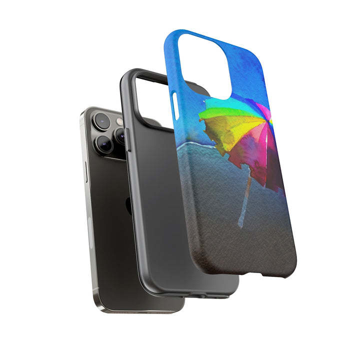 Cute Samsung Case | Cool Iphone Case | Summer Colorful Beach Parasol, Samsung S24, S23, S22, S21, IPhone 15 Case | Iphone 14 Case, Iphone 13 Case - Studio40ParkLane