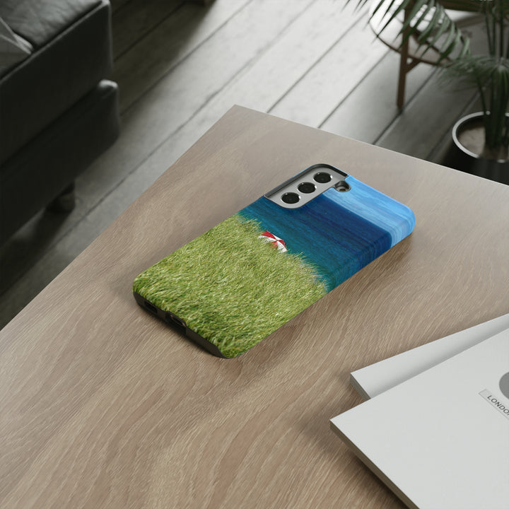 Cute Samsung Phone Case | Aesthetic Samsung Phone Case | Beach Umbrella | Galaxy S23, S22, S21, S20 | Luxury Double Layer | Cool - Studio40ParkLane