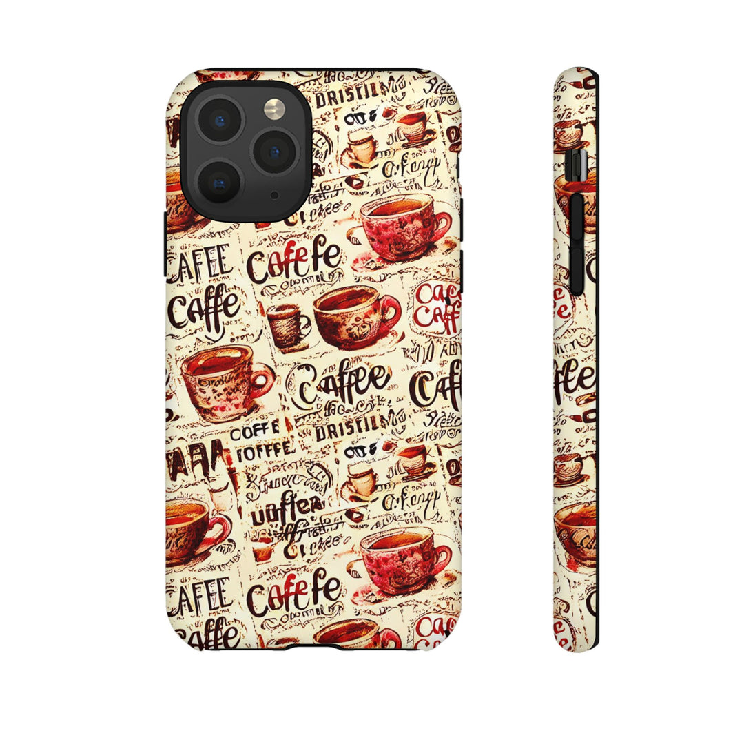 Impact Resistant, Paris Bistro Cafe, Cute Phone Cases for Samsung S24, S23, S22, S21, IPhone 15 pro Iphone 14 pro Iphone 13 IPhone 12 Iphone 11 - Studio40ParkLane
