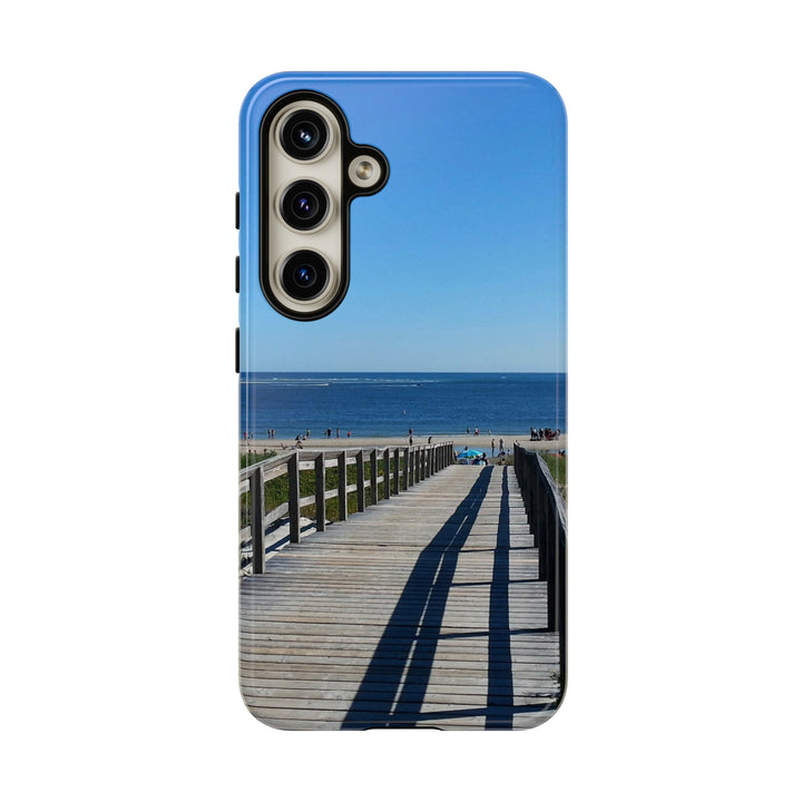 Cute Samsung Case | Cool Iphone Case | Summer Beach Walk, Samsung S24, S23, S22, S21, IPhone 15 Case | Iphone 14 Case, Iphone 13 Case - Studio40ParkLane