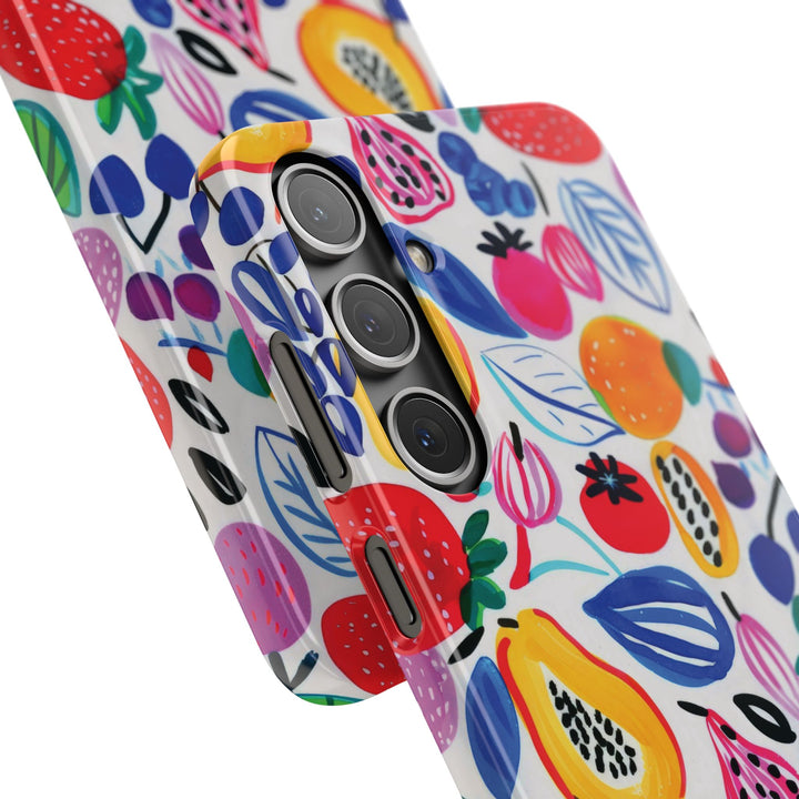 Snap Cute Custom Phone Case, Summer Fruit case for iPhone 18 17 16 15 14 13 12 Pro Max, Samsung S26 S25 S24 S23 Ultra Protective Phone Case - Studio40ParkLane