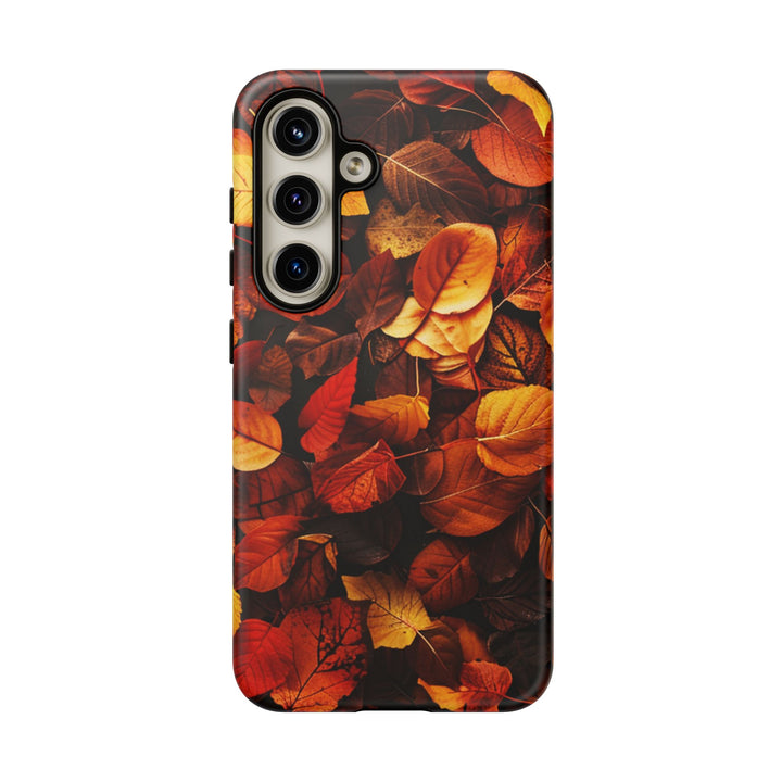 Autumn Fall Leaves Gift for Her Cute Phone Case for, Samsung Galaxy S24, S23, S22, S21, IPhone 16 Case | Iphone 15, Iphone 14, IPhone 13 Case - Studio40ParkLane