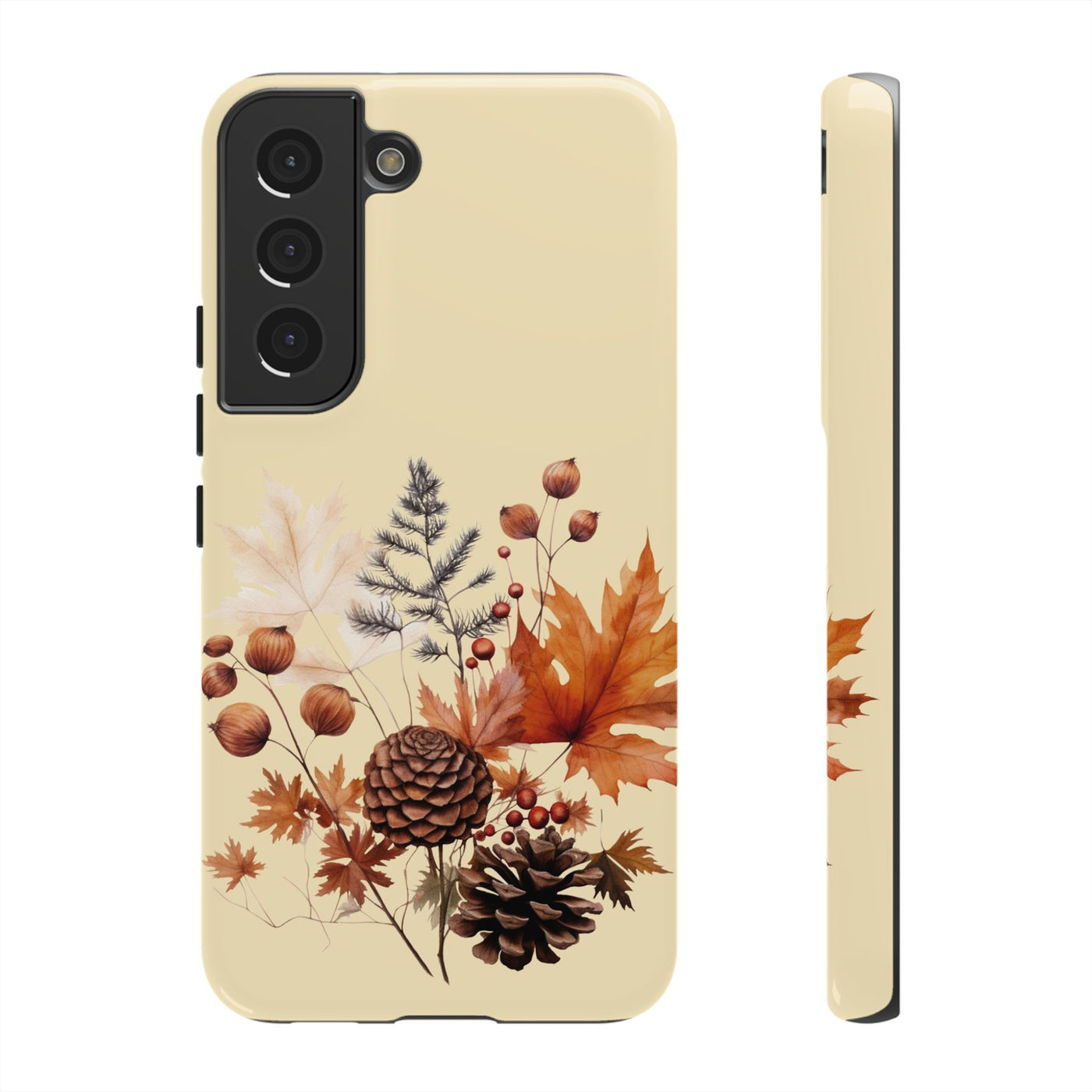 Fall Leaves Foliage Cute Phone Case for, Samsung Galaxy S24, S23, S22, S21, IPhone 16 Case | Iphone 15, Iphone 14, IPhone 13 Case Mom Dad Gift