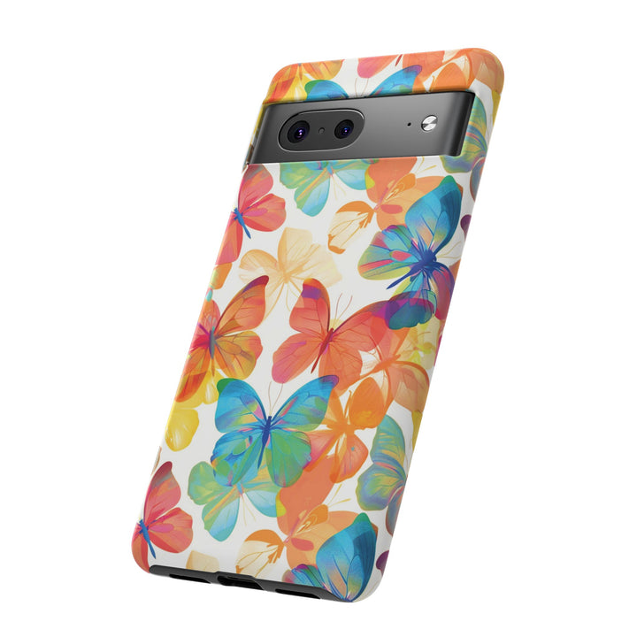 Cute Samsung Case | Cool Iphone Case | Summer Bright Butterflies, Samsung S24, S23, S22, S21, IPhone 15 Case | Iphone 14 Case, Iphone 13 Case - Studio40ParkLane