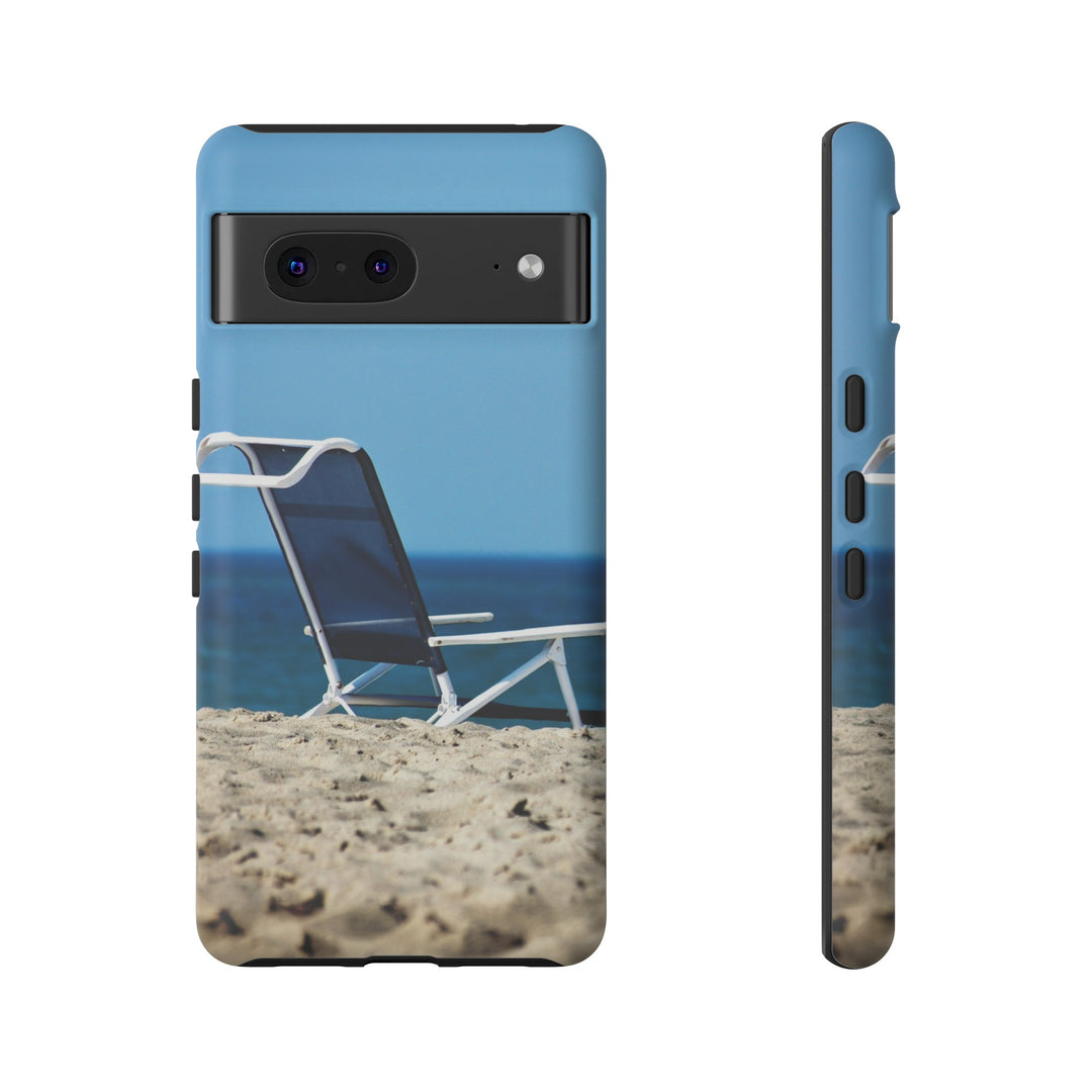 Cute Samsung Case | Cool Iphone Case | Summer Blue Beach Chair, Samsung S24, S23, S22, S21, IPhone 15 Case | Iphone 14 Case, Iphone 13 Case - Studio40ParkLane