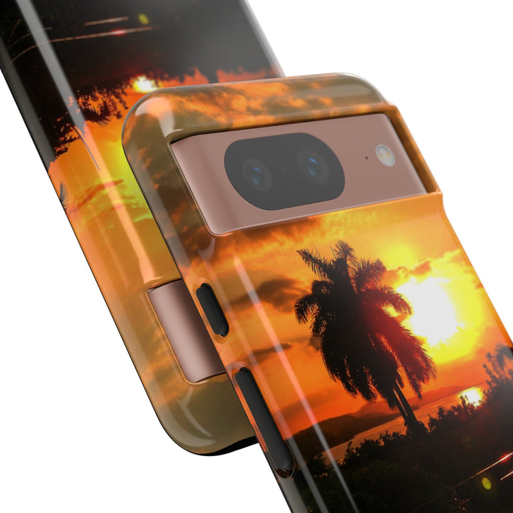 Cute Samsung Case | Cool Iphone Case | Summer Jamaica Pool Sunset, Samsung S24, S23, S22, S21, IPhone 15 Case | Iphone 14 Case, Iphone 13 Case - Studio40ParkLane