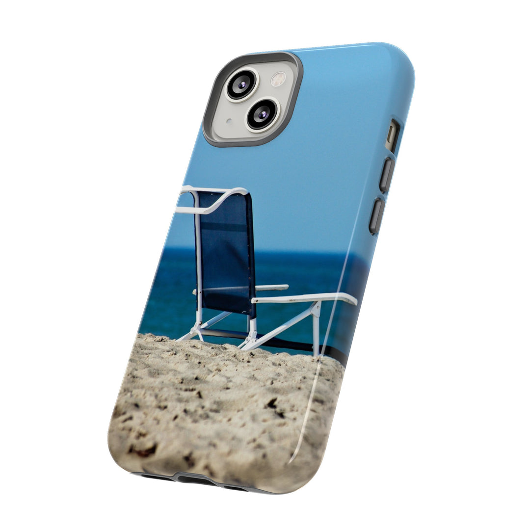 Cute Samsung Case | Cool Iphone Case | Summer Blue Beach Chair, Samsung S24, S23, S22, S21, IPhone 15 Case | Iphone 14 Case, Iphone 13 Case - Studio40ParkLane