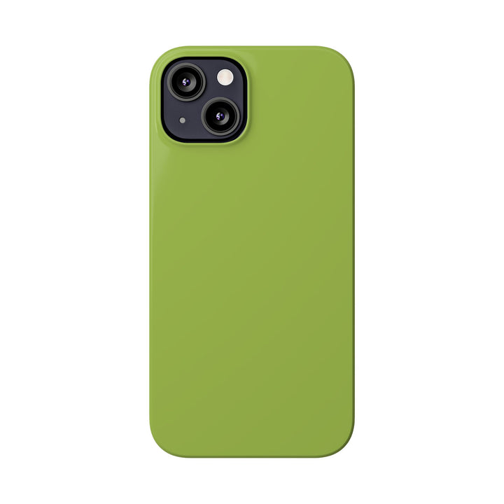 Slim Chartreuse Green Gift for Her Aesthetic Cute Phone Case for Iphone 16 - | iPhone 15 Pro Max Case | iPhone 14 Case 13 12 11 10 9 8 7 - Studio40ParkLane