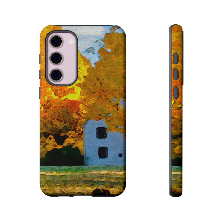 Impact Resistant, Fall Leaves Watercolor, Cute Phone Cases for Samsung S24, S23, S22, S21, IPhone 15 pro Iphone 14 pro Iphone 13 IPhone 12 Iphone 11 - Studio40ParkLane