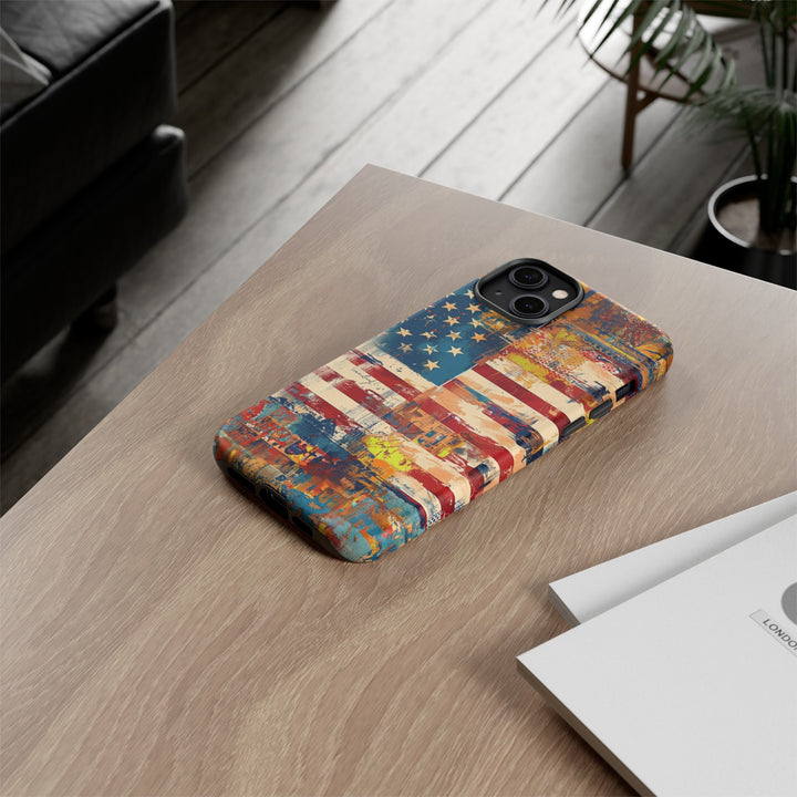 Impact Resistant, American Flag, Cute Phone Cases for Samsung S24, S23, S22, S21, IPhone 15 pro Iphone 14 pro Iphone 13 IPhone 12 Iphone 11 - Studio40ParkLane