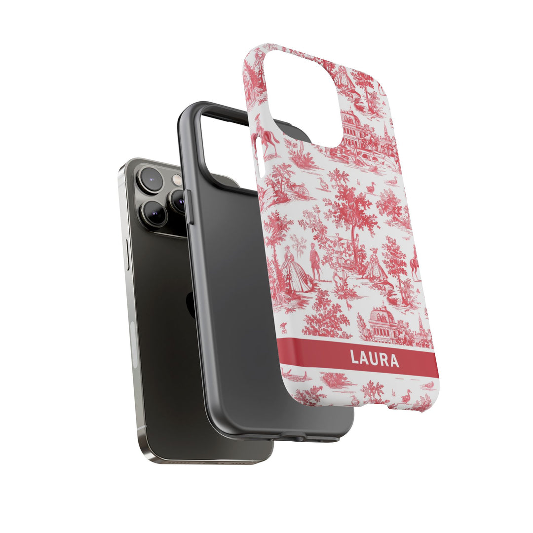 Premium Tough Personalized Initial Custom Gift Cute Phone Cases for Samsung Galaxy S24, S23, S22, S21 Plus, Ultra, Iphone 16, 15, 14 Pro Max - Studio40ParkLane