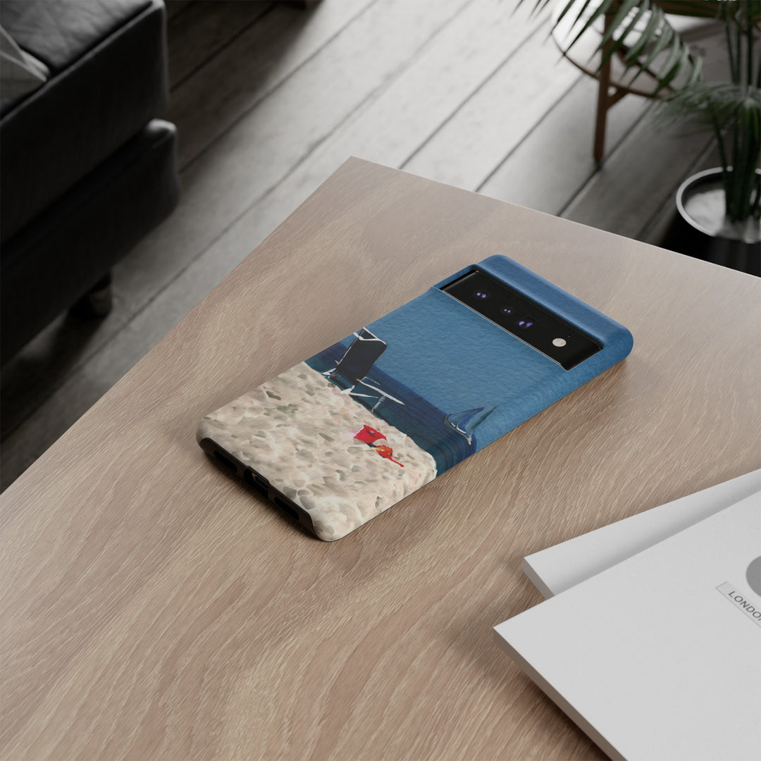 Cute Samsung Case | Cool Iphone Case | Summer Blue Beach Chair, Samsung S24, S23, S22, S21, IPhone 15 Case | Iphone 14 Case, Iphone 13 Case - Studio40ParkLane