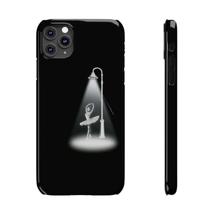 Slim Ballet Dancer Spotlight Gift for Her Cute Phone Cases for Iphone 16 Pro Max | iPhone 15 Case | iPhone 15 Pro Max Case, Iphone 14, 13, 12, 11, 10, 8, 7 - Studio40ParkLane