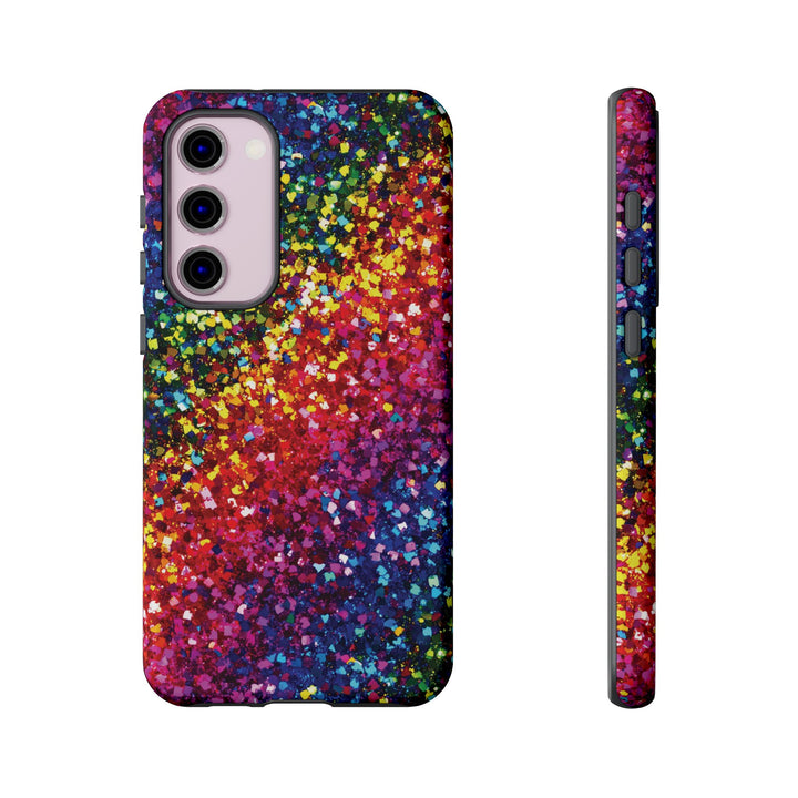 Premium Tough Muted Non - Glitter Color Composition Cute Phone Case, for IPhone 16 pro Max | Iphone 15, Iphone 14, 13, Samsung Galaxy S25, S24 - Studio40ParkLane