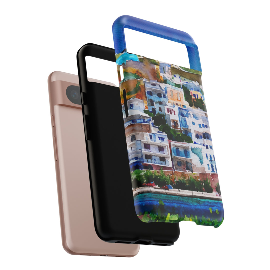 Impact Resistant, Greece House, Cute Phone Cases for Samsung S24, S23, S22, S21, IPhone 15 pro Iphone 14 pro Iphone 13 IPhone 12 Iphone 11 - Studio40ParkLane