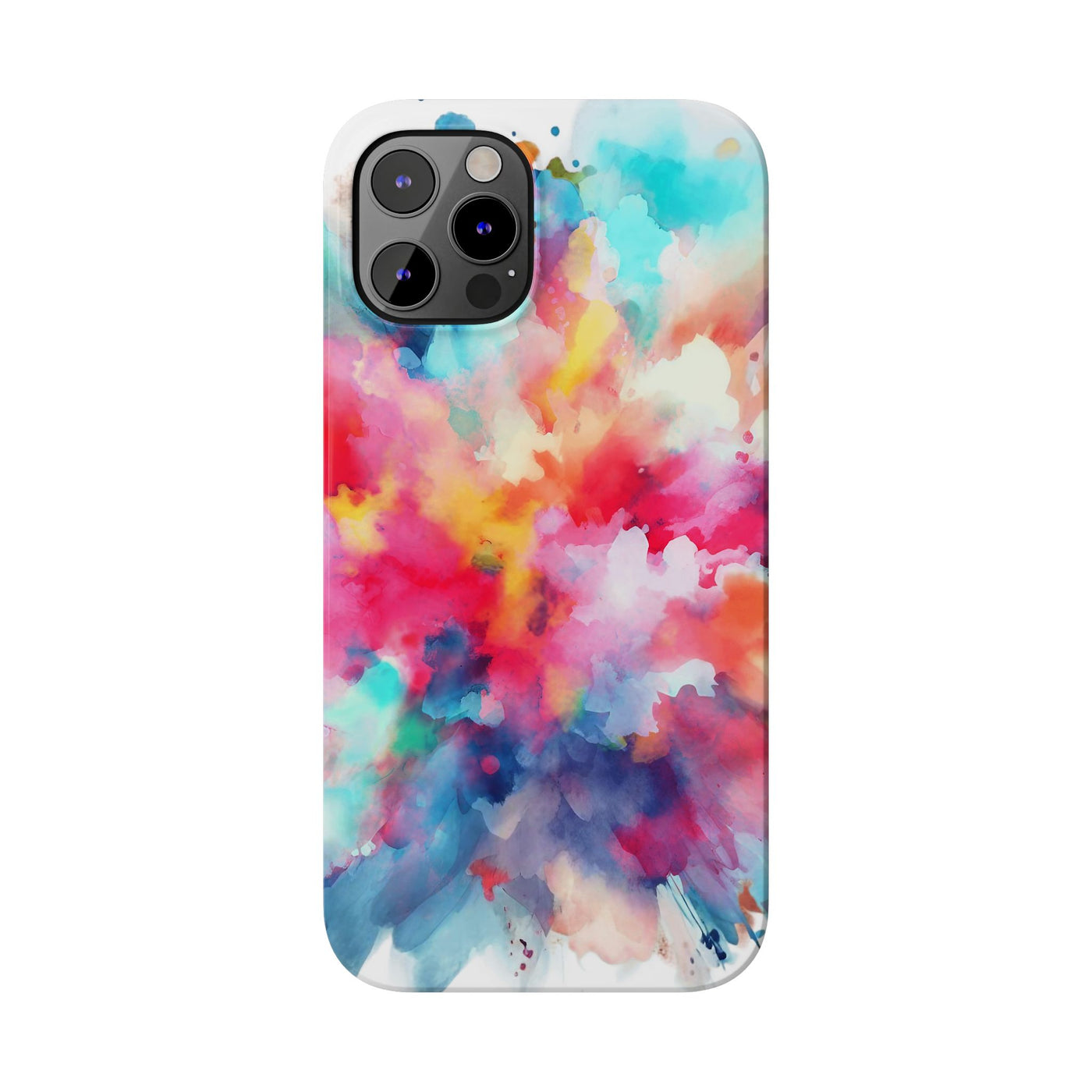 Slim Paint Splash Gift for Her Cute Phone Cases for Iphone 16 Pro Max | iPhone 15 Case | iPhone 15 Pro Max Case, Iphone 14, Iphone 14 Pro Max, Iphone 13 12 11 8 7