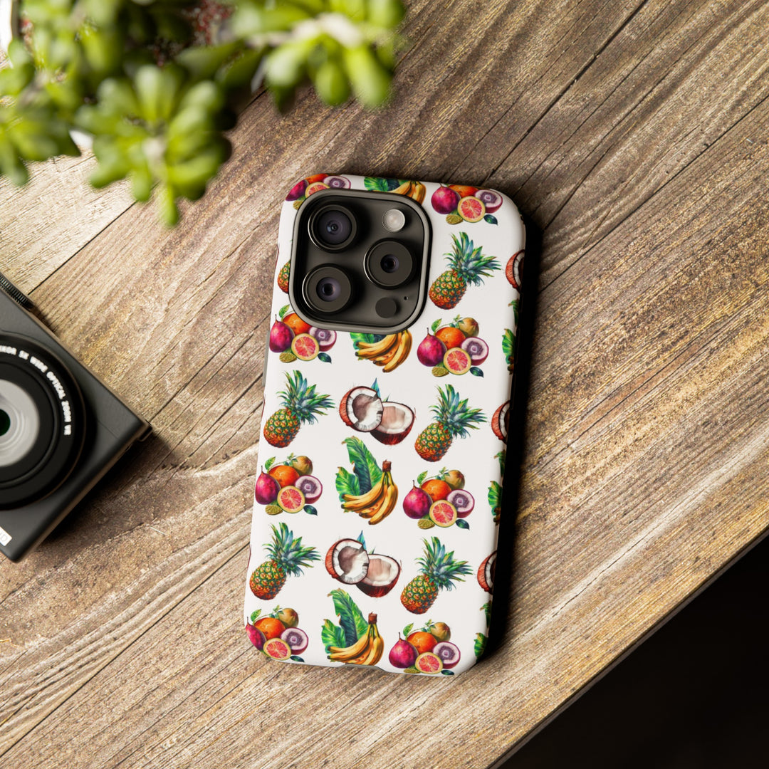 Cute Samsung Case | Cool Iphone Case | Tropical Summer Fruit, Samsung S24, S23, S22, S21, IPhone 15 Case | Iphone 14 Case, Iphone 13 Case - Studio40ParkLane
