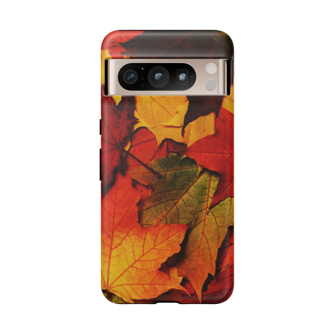 Autumn Fall Leaves Gift Cute Phone Case for, Samsung Galaxy S24, S23, S22, S21, IPhone 16 Case | Iphone 15, Iphone 14, IPhone 13 Case Mom Dad Gift - Studio40ParkLane