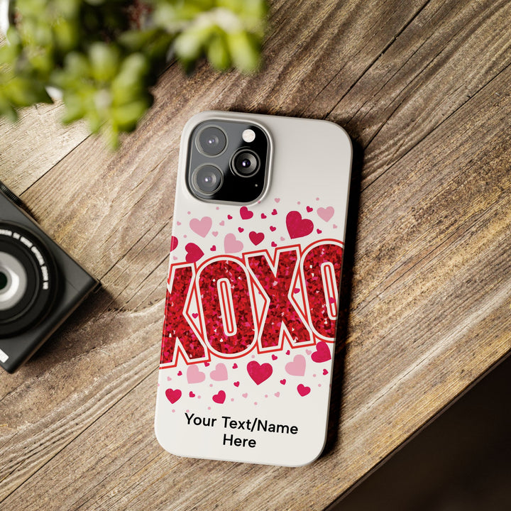 Slim Custom Personalized Valentine Love Gift for Her Cute Phone Cases for Iphone 16 Pro Max | iPhone 15 Case | iPhone 15 Pro Max Case, Iphone 14, 13, 12, 11, 10, 8, 7 - Studio40ParkLane