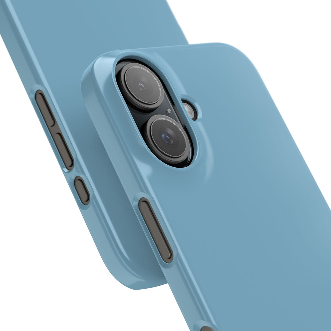 Slim Light Baby Blue Gift for Her Aesthetic Cute Phone Case for Iphone 16 - | iPhone 15 Pro Max Case | iPhone 14 Case 13 12 11 10 9 8 7 - Studio40ParkLane