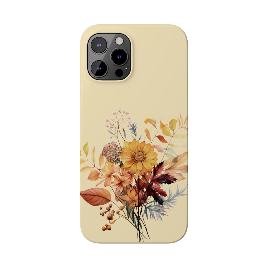 Slim Fall Autumn Leaves Gift for Her Cute Phone Cases for Iphone 16 | iPhone 15 Case | iPhone 15 Pro Max Case, Iphone 14, Iphone 14 Pro Max, Iphone 13, Slim - Studio40ParkLane