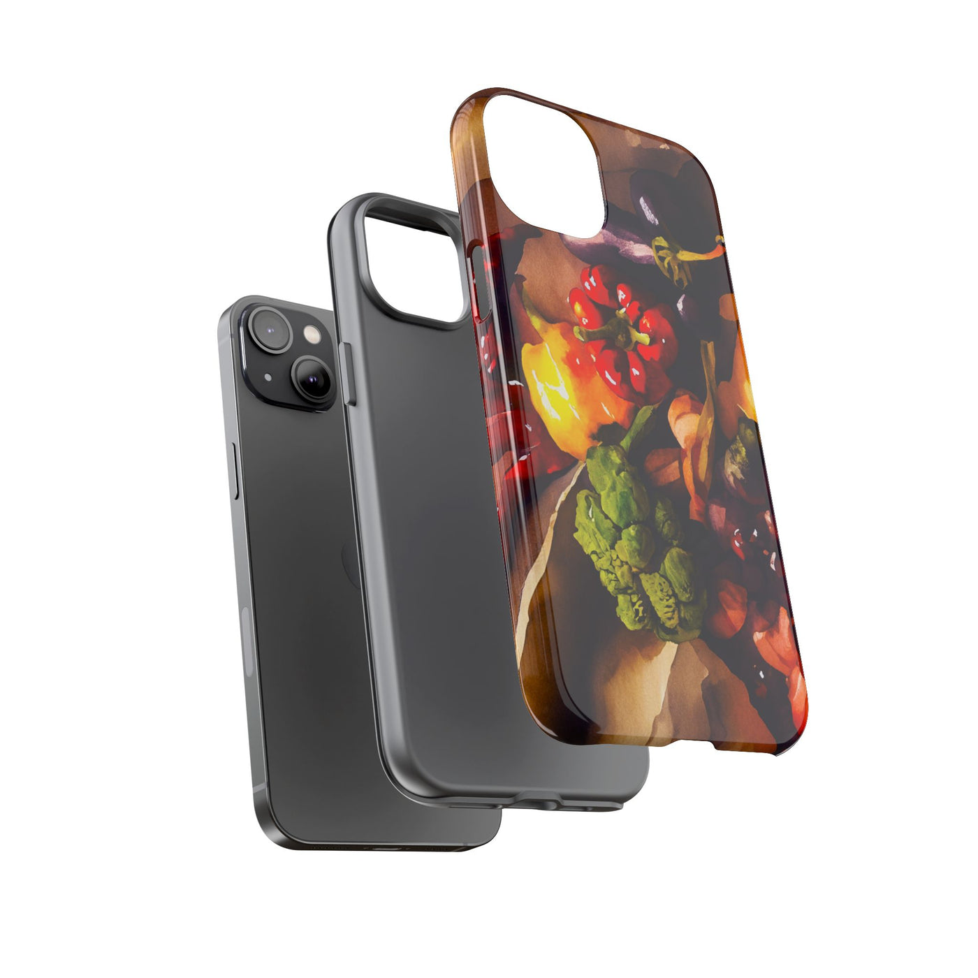 Impact Resistant, Fall Farm Vegetables, Cute Phone Cases for Samsung S24, S23, S22, S21, IPhone 15 pro Iphone 14 pro Iphone 13 IPhone 12 Iphone 11