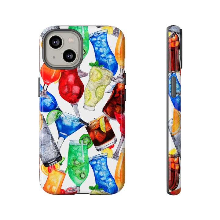 Cute Samsung Case | Cool Iphone Case | Summer Fruit Cocktail, Samsung S24, S23, S22, S21, IPhone 15 Case | Iphone 14 Case, Iphone 13 Case - Studio40ParkLane