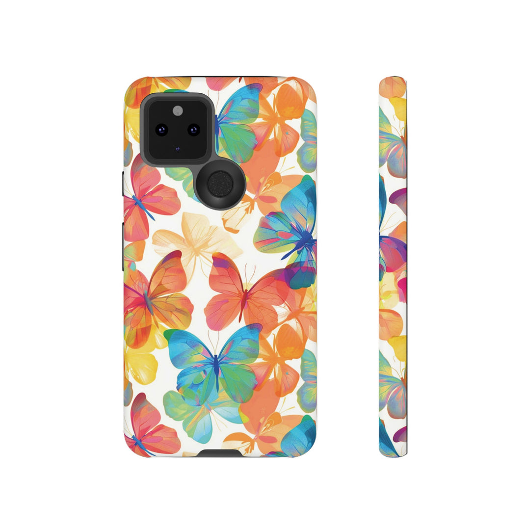 Cute Samsung Case | Cool Iphone Case | Summer Bright Butterflies, Samsung S24, S23, S22, S21, IPhone 15 Case | Iphone 14 Case, Iphone 13 Case - Studio40ParkLane