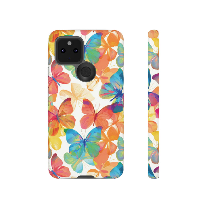 Cute Samsung Case | Cool Iphone Case | Summer Bright Butterflies, Samsung S24, S23, S22, S21, IPhone 15 Case | Iphone 14 Case, Iphone 13 Case - Studio40ParkLane