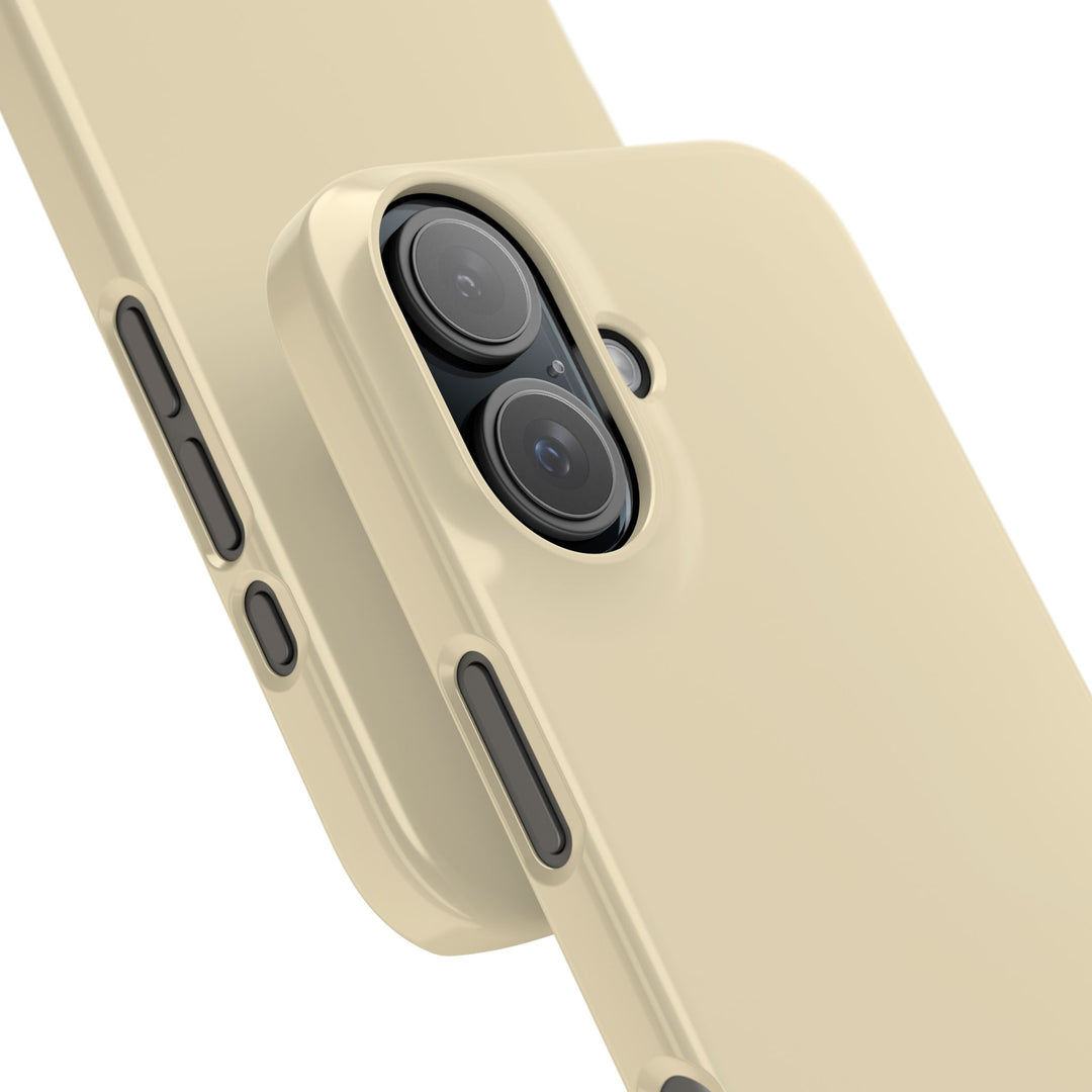 Slim Pale Yellow Gift for Her Aesthetic Cute Phone Case for Iphone 16 - | iPhone 15 Pro Max Case | iPhone 14 Case 13 12 11 10 9 8 7 - Studio40ParkLane