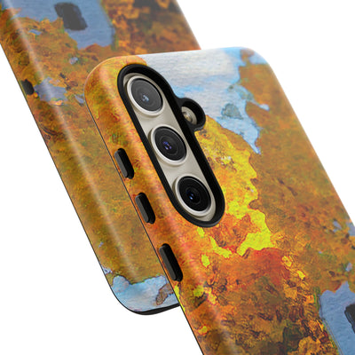 Impact Resistant, Fall Leaves Watercolor, Cute Phone Cases for Samsung S24, S23, S22, S21, IPhone 15 pro Iphone 14 pro Iphone 13 IPhone 12 Iphone 11