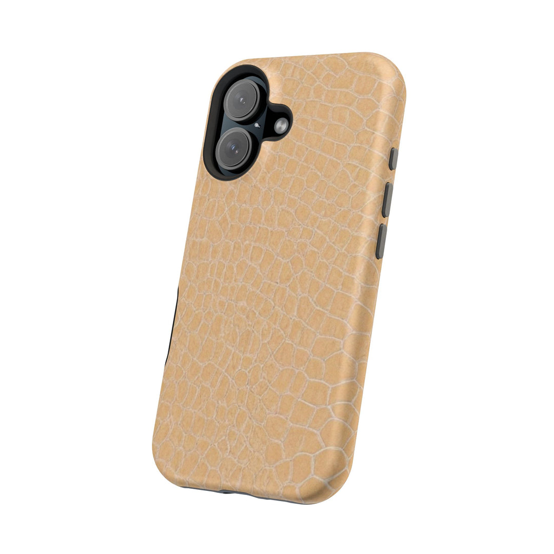 Non Leather Beige Color Pattern Magsafe Cute Phone Case for Iphone Gift for Her, | iPhone 15 Case | iPhone 15 Pro Max Case, Iphone 14, Iphone 14 Pro Max, Iphone 13, Iphone 16 - Studio40ParkLane