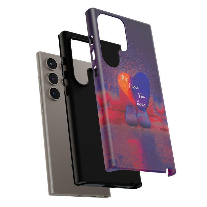 Cute Samsung Case | Cool Iphone Case | PS I love You - Heart, Samsung S24, S23, S22, S21, IPhone 15 Case | Iphone 14 Case, Iphone 13 Case - Studio40ParkLane
