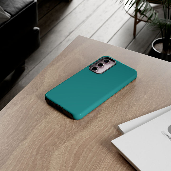 Premium Tough Turquoise Blue Gift for Her Cute Phone Cases for Samsung S25 S24, S23, S22, S21, Iphone, 16, 15, 14, 13 Pro Max Ultra - Studio40ParkLane