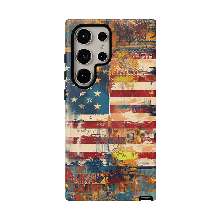 Impact Resistant, American Flag, Cute Phone Cases for Samsung S24, S23, S22, S21, IPhone 15 pro Iphone 14 pro Iphone 13 IPhone 12 Iphone 11 - Studio40ParkLane