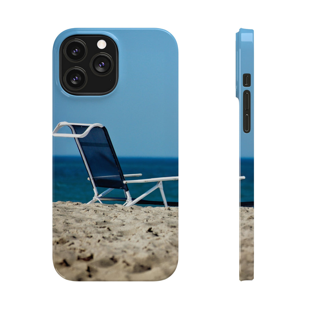 Slim Cute Phone Cases for Iphone - | iPhone 15 Case | iPhone 15 Pro Max Case, Iphone 14 Case, Iphone 14 Pro Max, Iphone 13, Summer Beach Chair - Studio40ParkLane