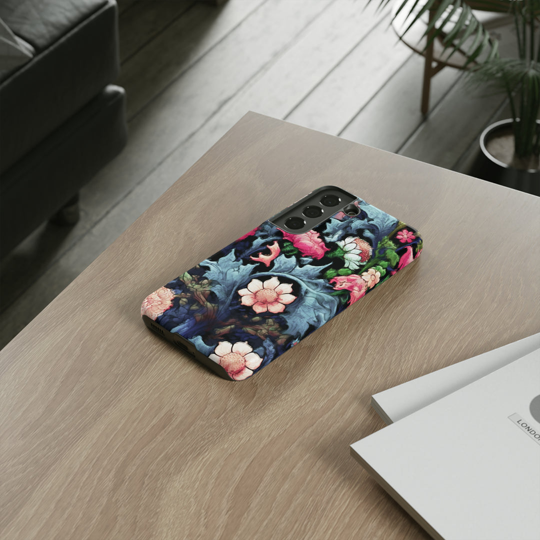Cute Samsung Phone Case | Aesthetic Samsung Phone Case | Galaxy S23, S22, S21, S20 | Luxury Double Layer | Cool Flowers Design Floral - Studio40ParkLane