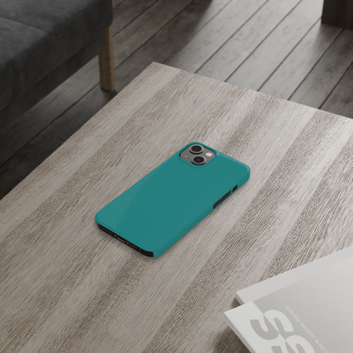 Slim Turquoise Blue Gift for Her Aesthetic Cute Phone Case for Iphone 16 - | iPhone 15 Pro Max Case | iPhone 14 Case 13 12 11 10 9 8 7 - Studio40ParkLane