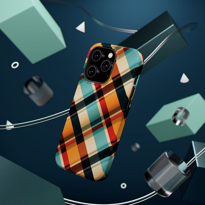 Checkered Plaid Magsafe Gift for Her Cute Phone Case for Iphone, | iPhone 16 | iPhone 15 Pro Max, Iphone 14 Pro Max, 13 12 11 10 9 8 7 - Studio40ParkLane