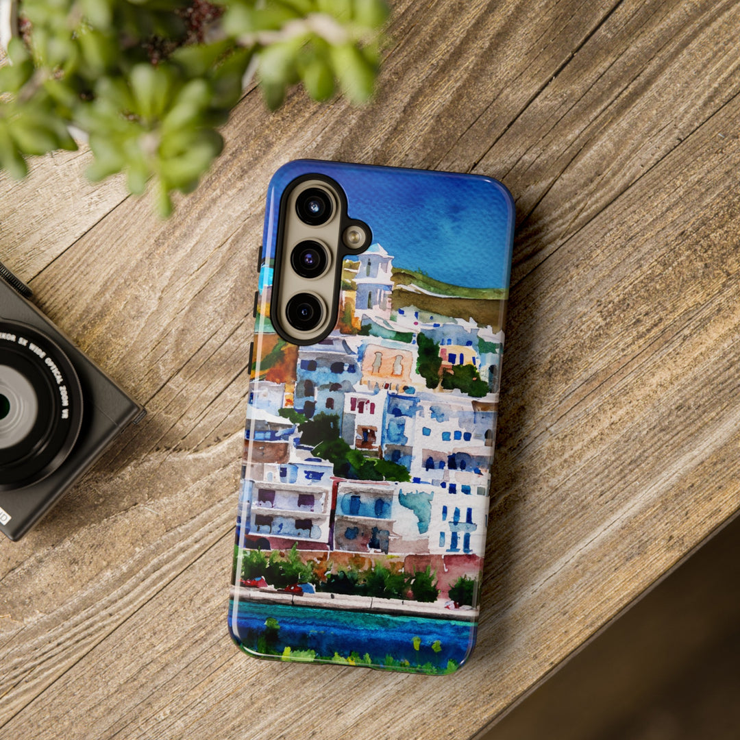 Impact Resistant, Greece House, Cute Phone Cases for Samsung S24, S23, S22, S21, IPhone 15 pro Iphone 14 pro Iphone 13 IPhone 12 Iphone 11 - Studio40ParkLane