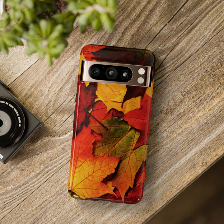 Autumn Fall Leaves Gift Cute Phone Case for, Samsung Galaxy S24, S23, S22, S21, IPhone 16 Case | Iphone 15, Iphone 14, IPhone 13 Case Mom Dad Gift - Studio40ParkLane