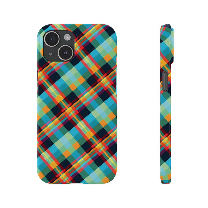 Slim Checkered Plaid Gift for Her Cute Phone Cases for Iphone 16 Pro Max | iPhone 15 Case | iPhone 15 Pro Max Case, Iphone 14, 13, 12, 11, 10, 8, 7 - Studio40ParkLane