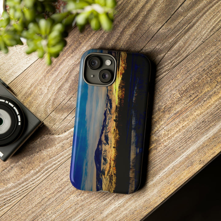 Cute IPhone Case | iPhone 15 Case | iPhone 15 Pro Max Case, Iphone 14 Case, Iphone 14 Pro Max Case IPhone Case for Traveler, Snowy Mountain Night - Studio40ParkLane