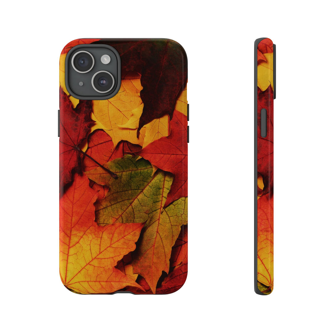 Autumn Fall Leaves Gift Cute Phone Case for, Samsung Galaxy S24, S23, S22, S21, IPhone 16 Case | Iphone 15, Iphone 14, IPhone 13 Case Mom Dad Gift - Studio40ParkLane